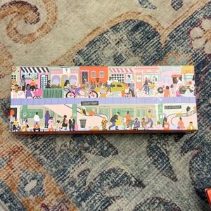 Galison Over & Under 1000 Piece Jigsaw Puzzle Bethany Robertson "Downtown"